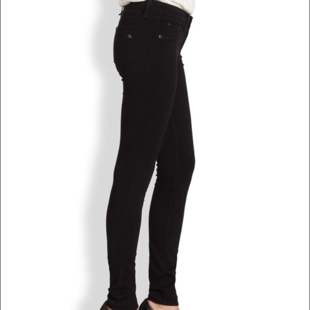 SOLD✨Rag & Bone Premier Blk Plush Leggings - Picture 2 of 3